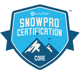 Snowflake SnowPro Core Certification badge